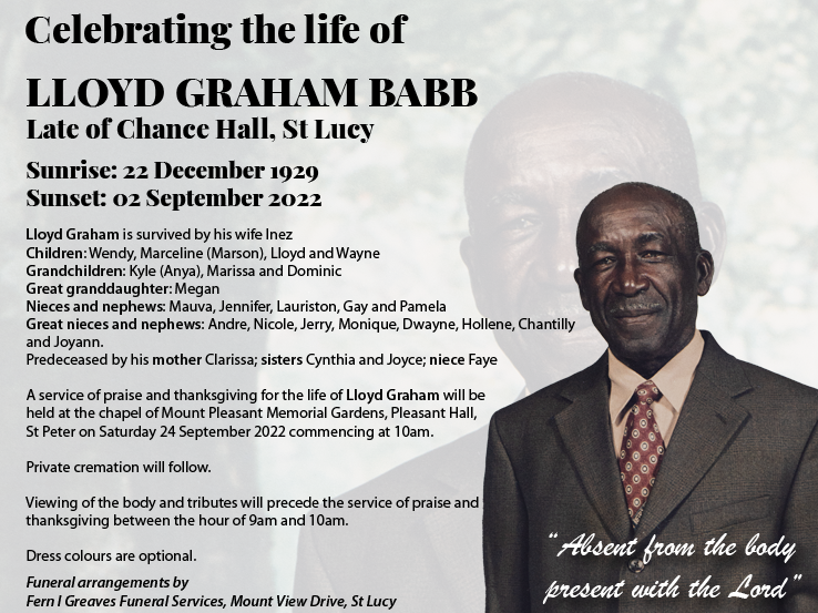 Lloyd Babb Obituary